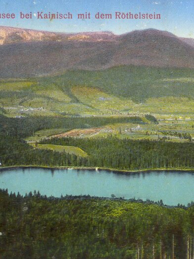 Postkarte Ödensee aus der Zeit der K&K-Monarchie