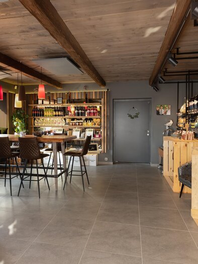 Hofladen Innenansicht | © nadinegeuterphotography