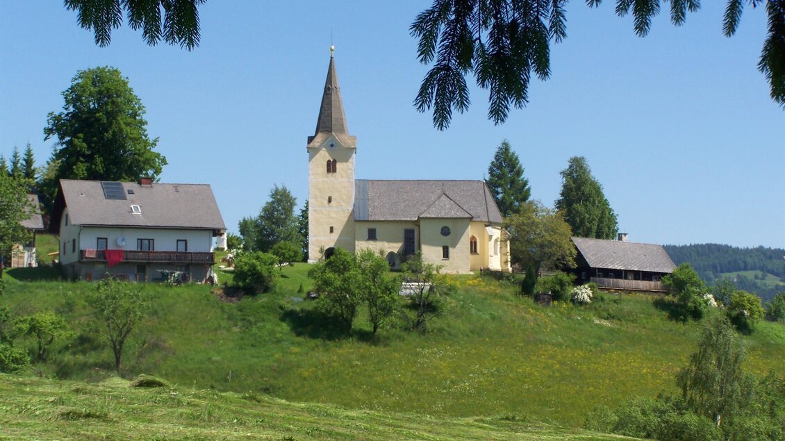 Ausblick auf Sankt Katharina in der Wiel | © MG Wies