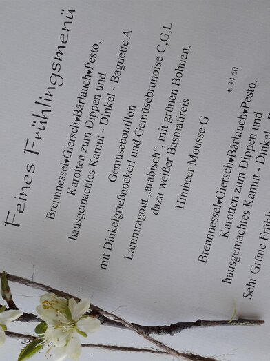 Unsere Karte | © KochGenussAtelier GmbH | © KochGenussAtelier GmbH