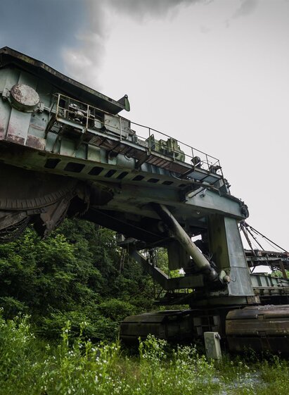 Schaufelradbagger_Ausgangspunkt | © Jana Scherr