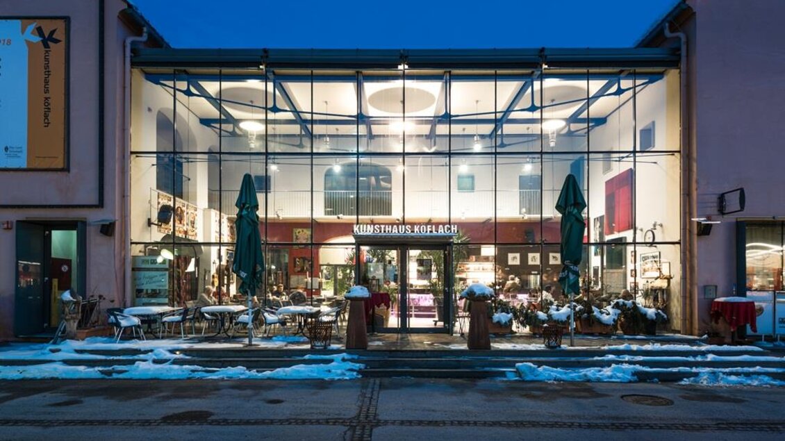 Kunsthaus_Köflach_Bei Nacht | © Die Abbilderei, Dieter Sajovic