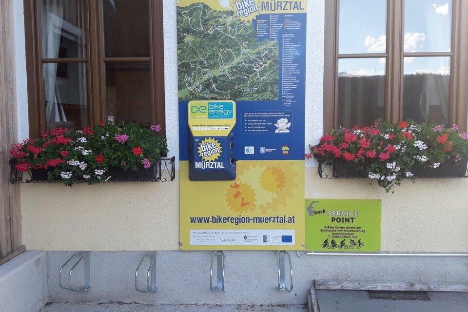 E-Bike Ladestation Gasthof Schlagobersbauer - Impression #1 | © Gasthof Schlagobersbauer