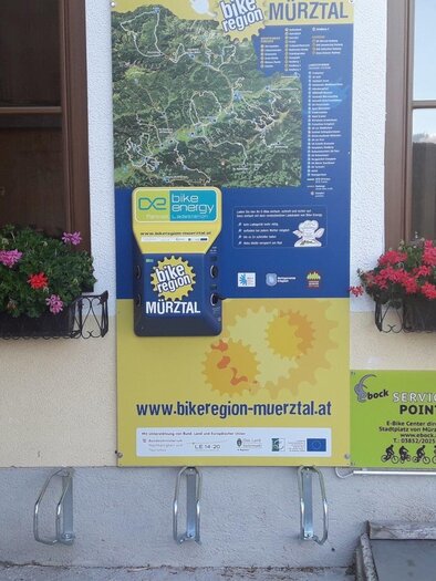 E-Bike Ladestation Gasthof Schlagobersbauer | © Gasthof Schlagobersbauer