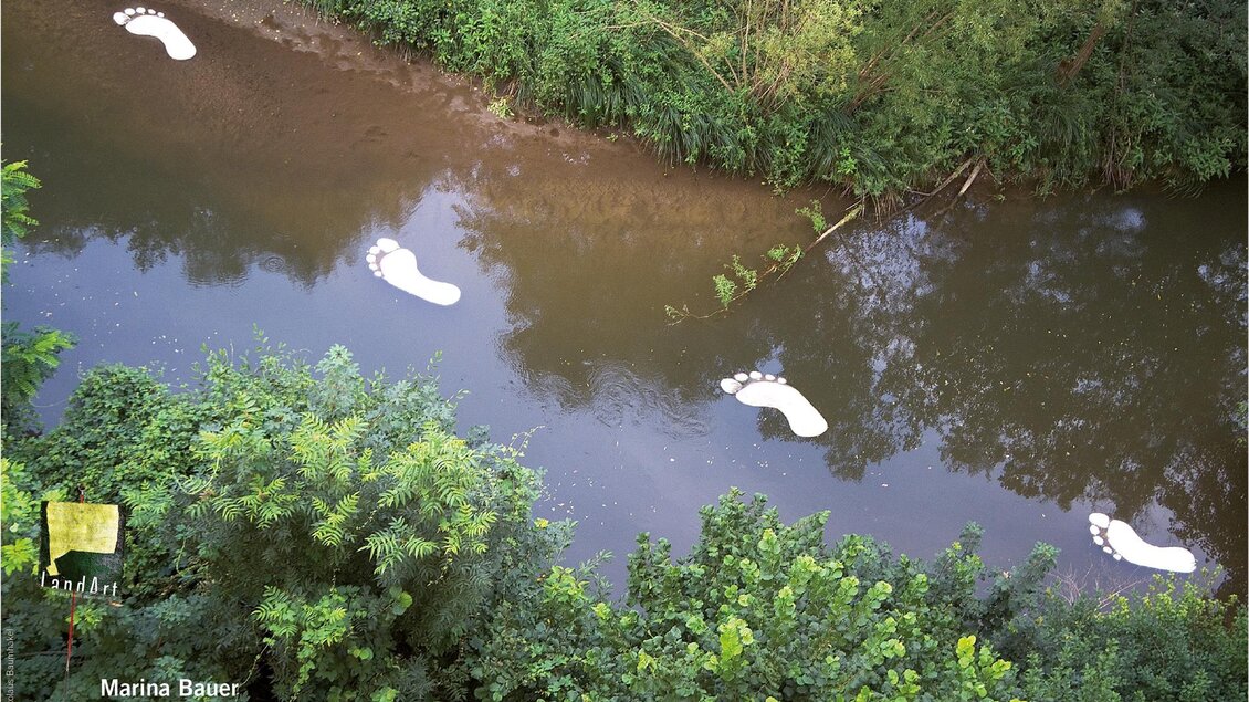 Fußstapfen von Marina Bauer | © Nikolaus Baumhakel
