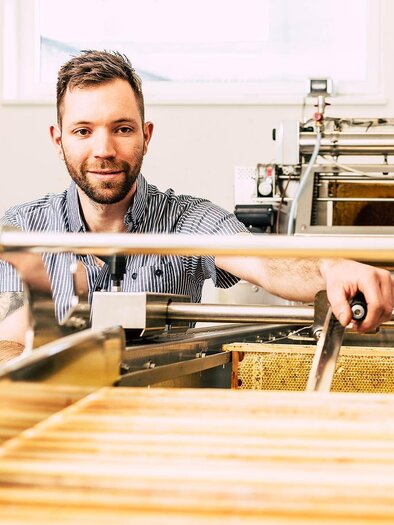 Anton Mayer bei der Arbeit | © RM SW GmbH | webquartier.at