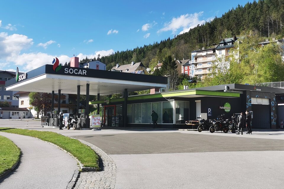 P1 (bei der SOCAR Tankstelle) - Impression #1 | © TV Hochsteiermark / Brigitte Digruber