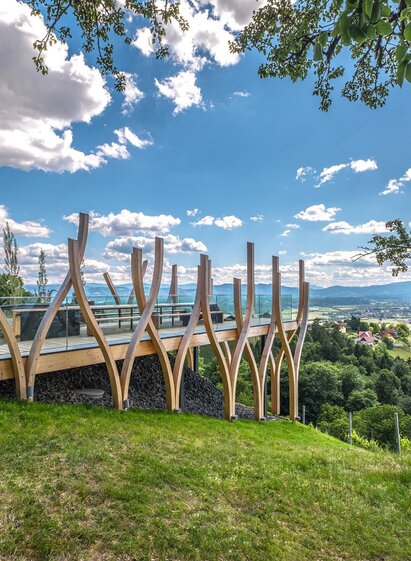 Panoramasteg Sausal in Gleinstätten | © Roman Marchler