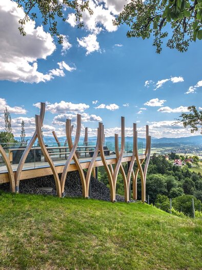 Panoramasteg Sausal in Gleinstätten | © Roman Marchler