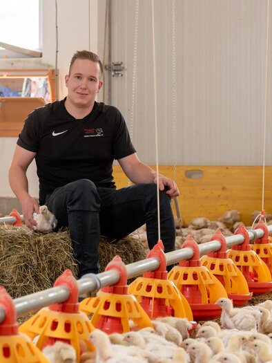 Peter und seine Hühner | © RM SW GmbH | webquartier.at