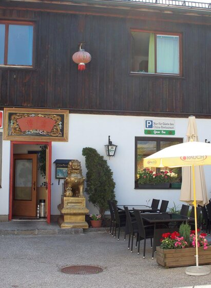 Restaurant Asia Haus, Bad Aussee, Gastgarten | © TVB Ausseerland - Salzkammergut_Viola Lechner