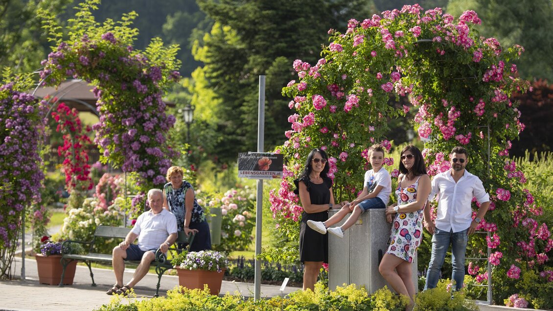 Rosarium in St. Stefan im Rosental | © Foto Lienhardt