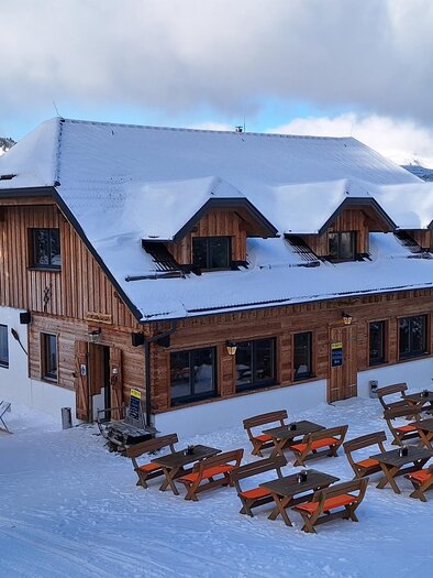 Außenansicht s`Hüttenplatzerl | © s'Hüttenplatzerl