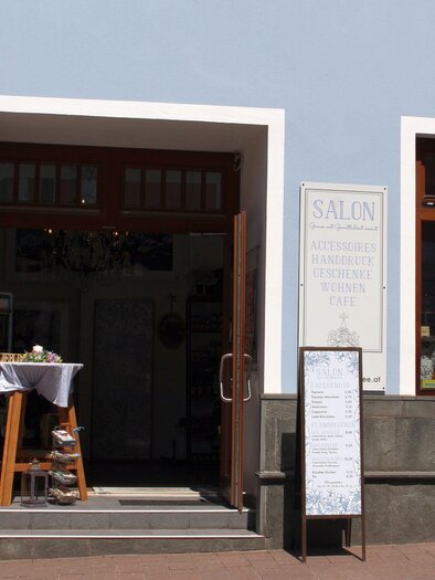 Salon Aussee, Bad Aussee, Eingang | © TVB Ausseerland - Salzkammergut_Viola Lechner