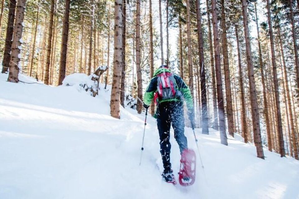 Snowshoe hike to Amundsenhöhe - Impression #1