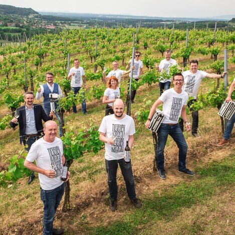 Die Winzer am Aunberg am Weg der Riede | © TAU Winzer | © TAU Winzer