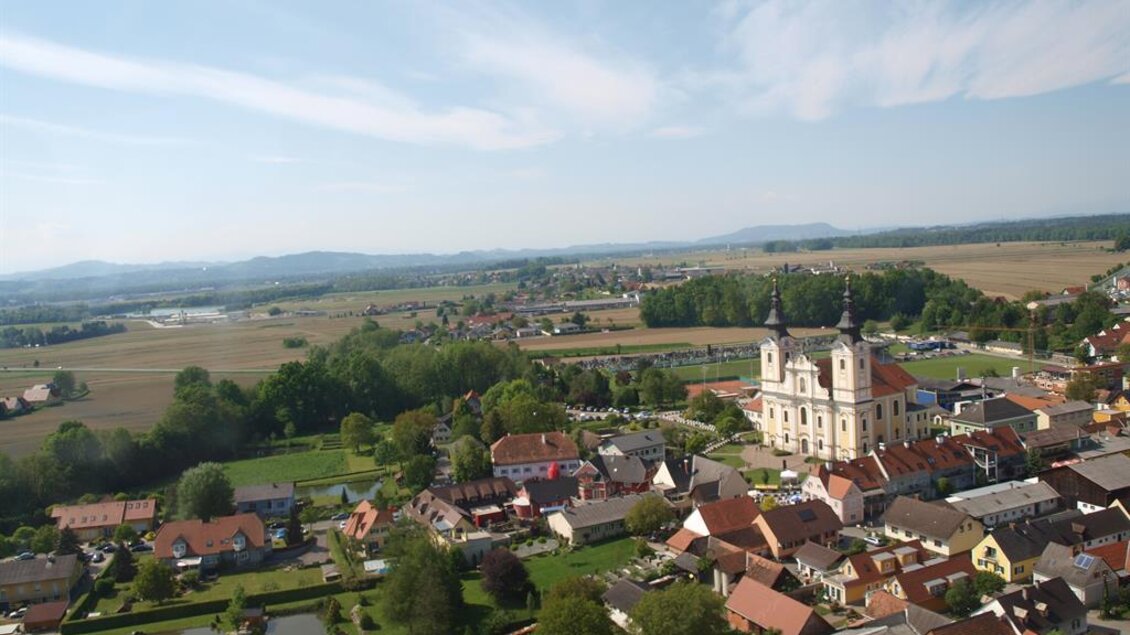 Wallfahrtskirche St. Veit von oben | © Andreas Ruckenstuhl