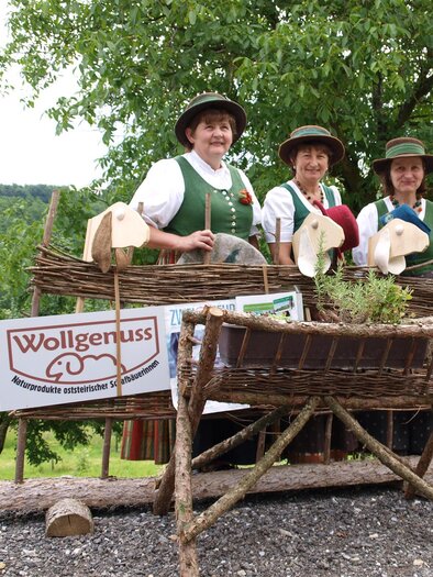 Wollgenuss - 1. Steirische Schafwolljurte | © Wollgenuss