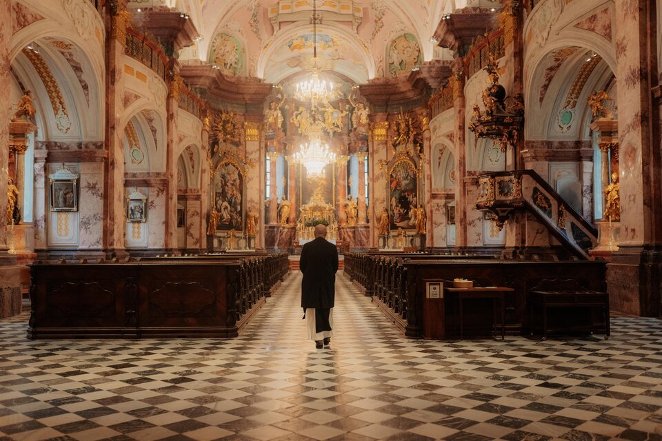Innenansicht der barocken Kirche im Zisterzienserstift Rein bei Graz | © Region Graz-studio draussen