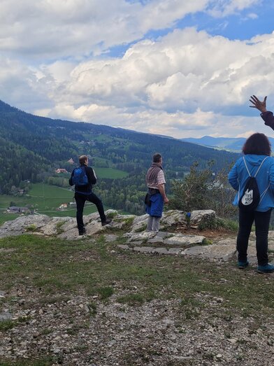 Wanderausblick Richtung Hohenberg | © Andrea Adler König | © Andrea Adler König