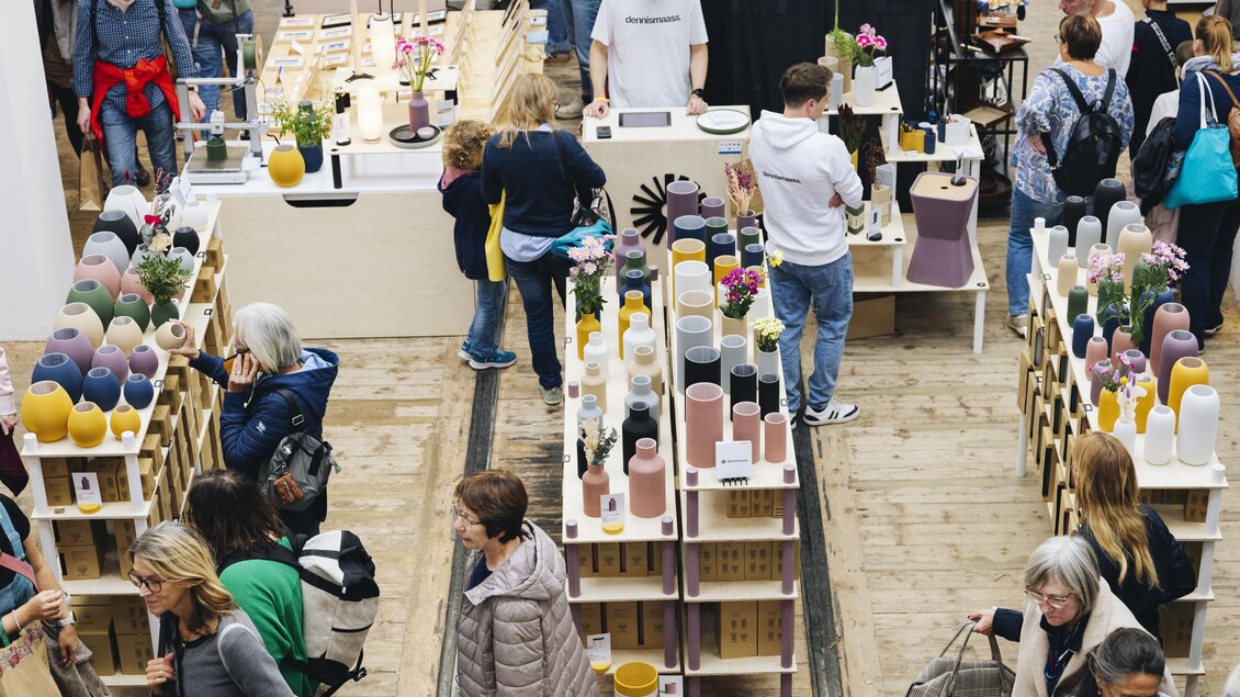 Blick von oben auf die Verkaufsfläche in der Seifenfabrik | © Franziska Freiwald