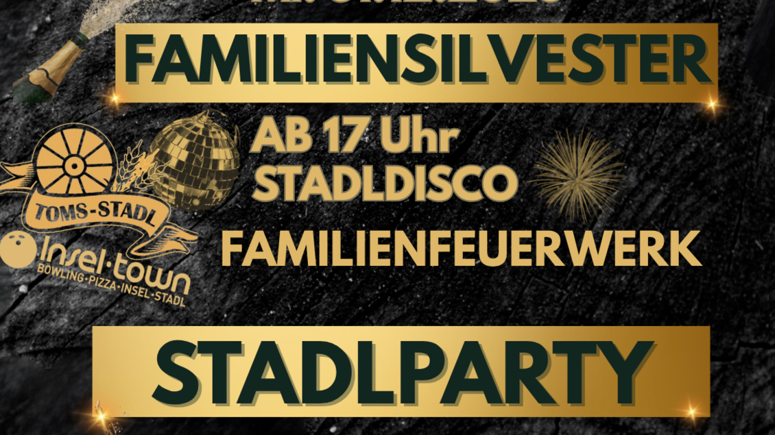 Plakat2_Megasilvesterparty_TomsStadl_Oststeiermark | © Toms Stadl