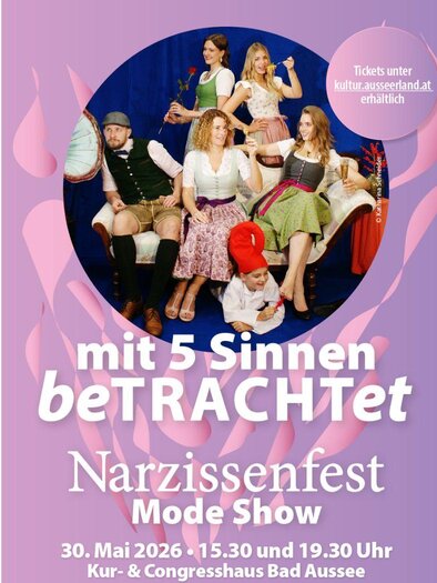 Fashion Show 2026, poster, Bad Aussee | © Narzissenfestverein