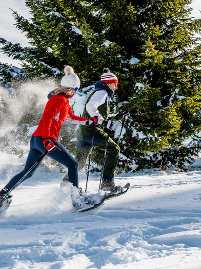 Schneeschuhwandern bei Neuschnee | © Region Graz-Mias Photoart | MIAS PHOTOART    _MICHAELA PFLEGERR | © Region Graz-Mias Photoart
