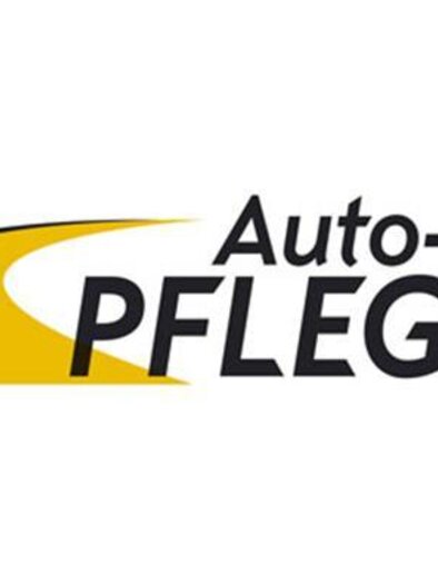 A logo with the inscription "Auto-PFLEGER". It features a stylized road in yellow and black. | © Auto Pfleger