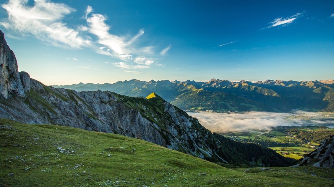 Blick vom Guttenberghaus auf die Schladminger Tauern | © René Eduard Perhab