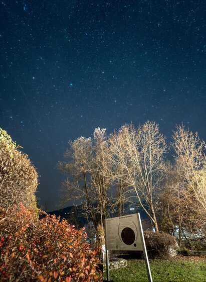 Sternenplatz Aich | Aufnahme bei Nacht | © Gerald Grünwald