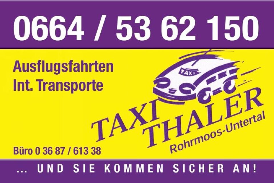 Taxi Thaler - Impression #1 | © Taxi Thaler