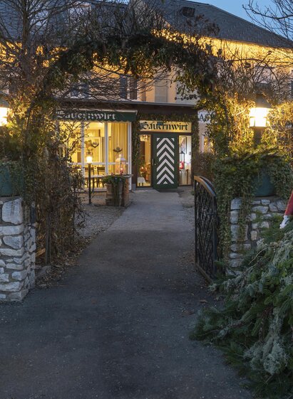 Winter view of Bauernwirt inn in Graz | © Bauernwirt-Johannes Seidl | © Bauernwirt-Johannes Seidl