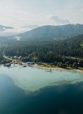 Blick von oben auf den Erlaufsee. | © nicoleseiser.at | TV Hochsteiermark | © nicoleseiser.at