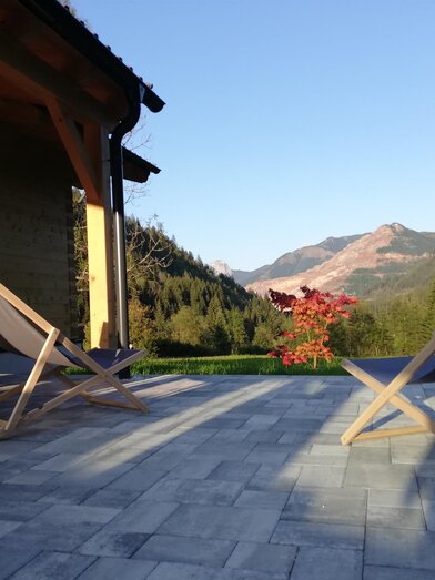 Terasse | © Ferienhaus Eisenerz | Sabine Brandtner | © Ferienhaus Eisenerz