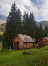 Einfache Almhütte im Bergsteigerdorf Johnsbach | © Josef Stefan Wolf | © Josef Stefan Wolf