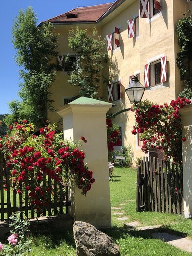 Blick in den Schlosshof | © Anja Stejskal | © Anja Stejskal