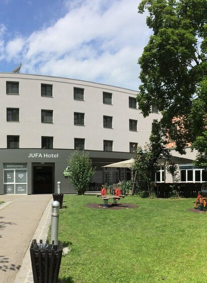 JUFA Hotel Graz City, Zugang zum Hotel | © JUFA Hotel Graz City | © JUFA Hotel Graz City