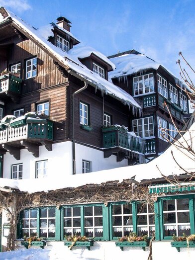Villa Salis, Altaussee, Außenansicht Winter | © Herbert Sambs | Herbert Sambs | © Herbert Sambs