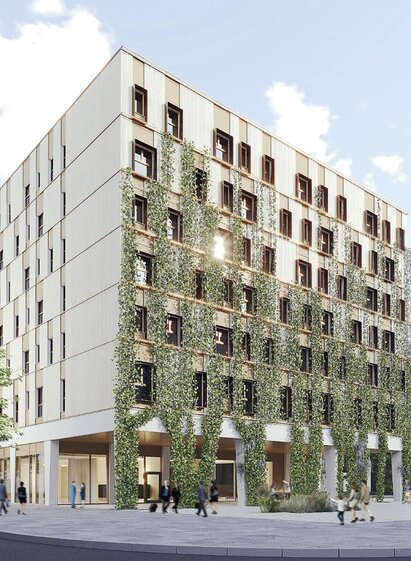 Hotelansicht in der Smart City | © harry's home | © harry's home