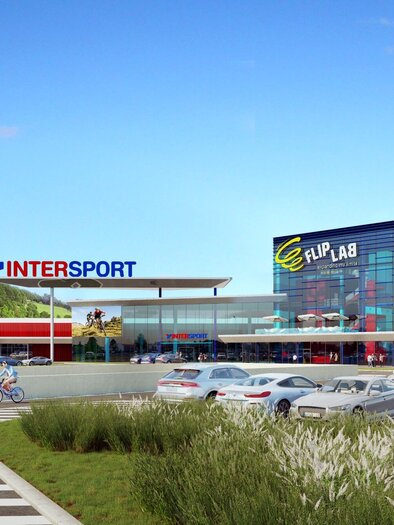 Visualisierung Center West ab November 2019 | © Center West Graz